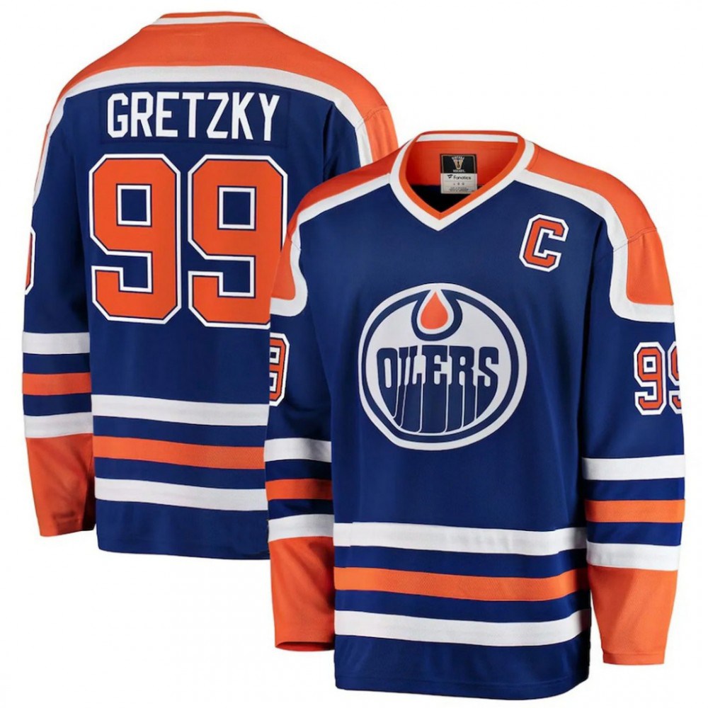Wayne Gretzky Edmonton Oilers Home Premium Player Jersey-Pro Kit Vault | Brand New 26/27 Sports Jerseys